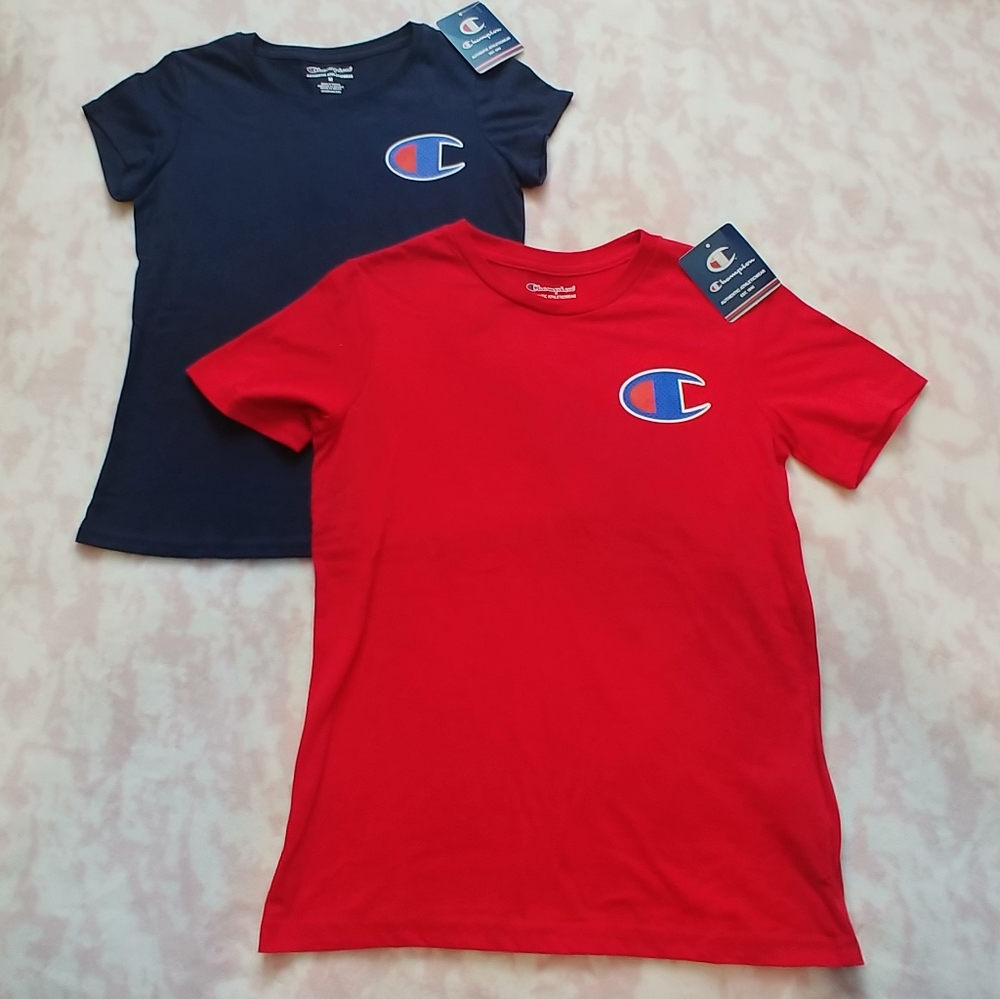 Champion T-shirts Girl's Size Medium Youth